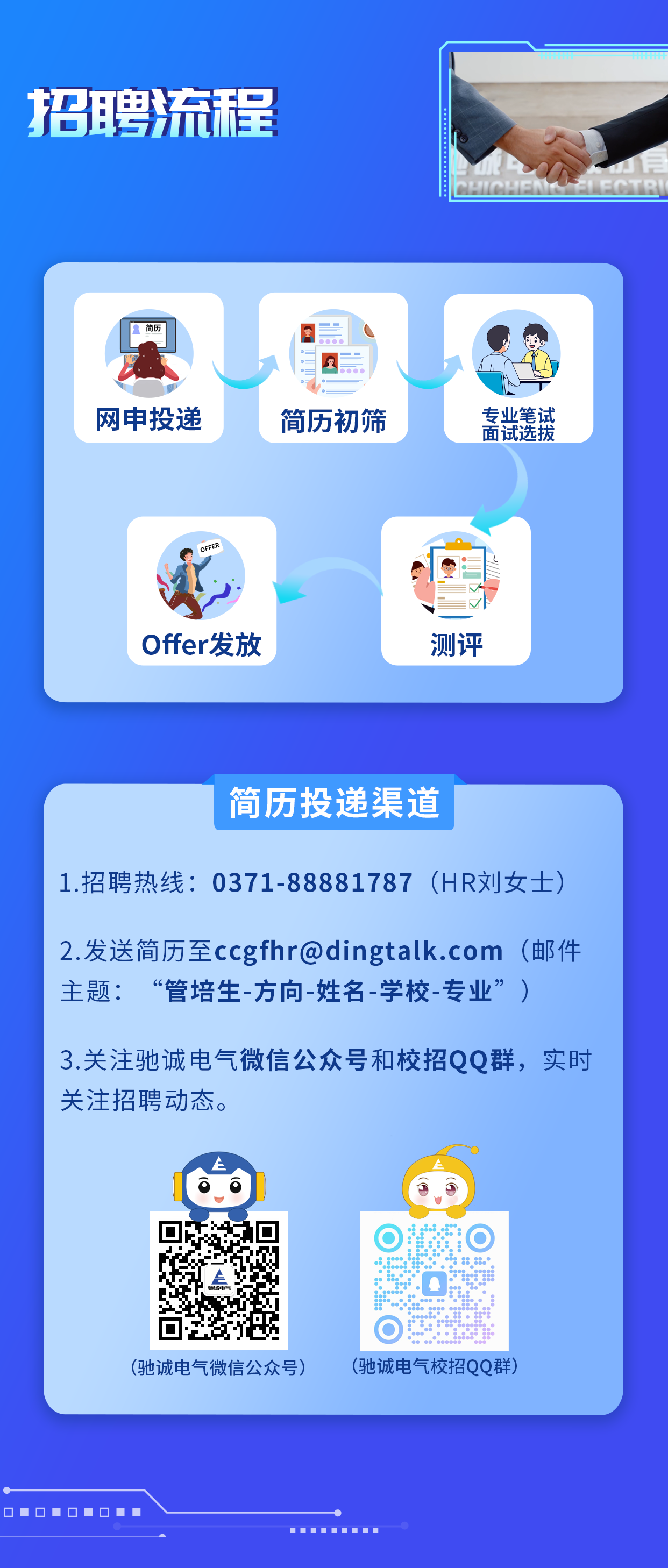 “驰”骋青春 “诚”就未来|乐天堂官网电气2026届校园招聘火热进行中