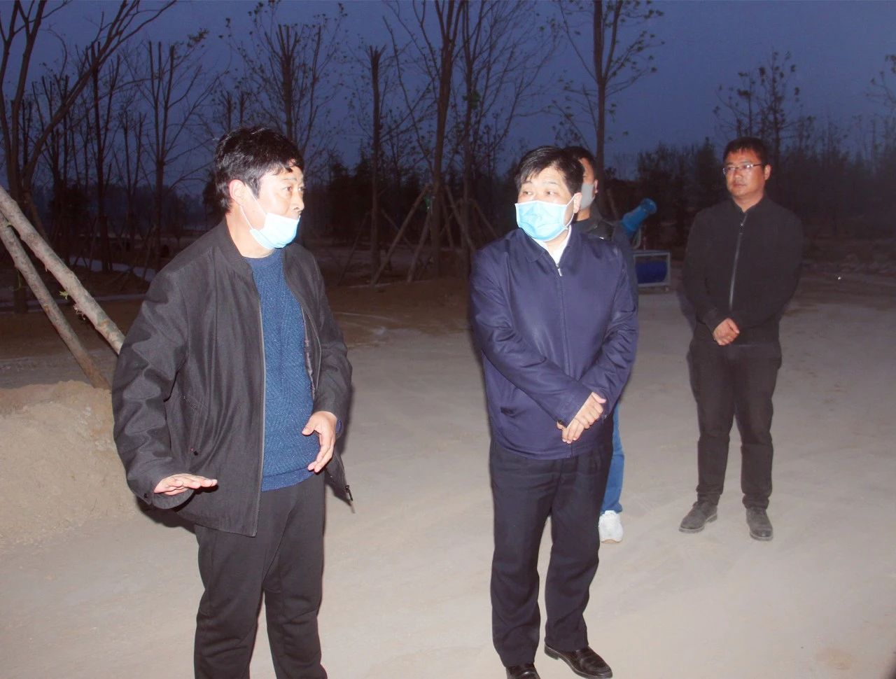 长葛市市委书记尹俊营考察许昌乐天堂官网二期项目进展情况